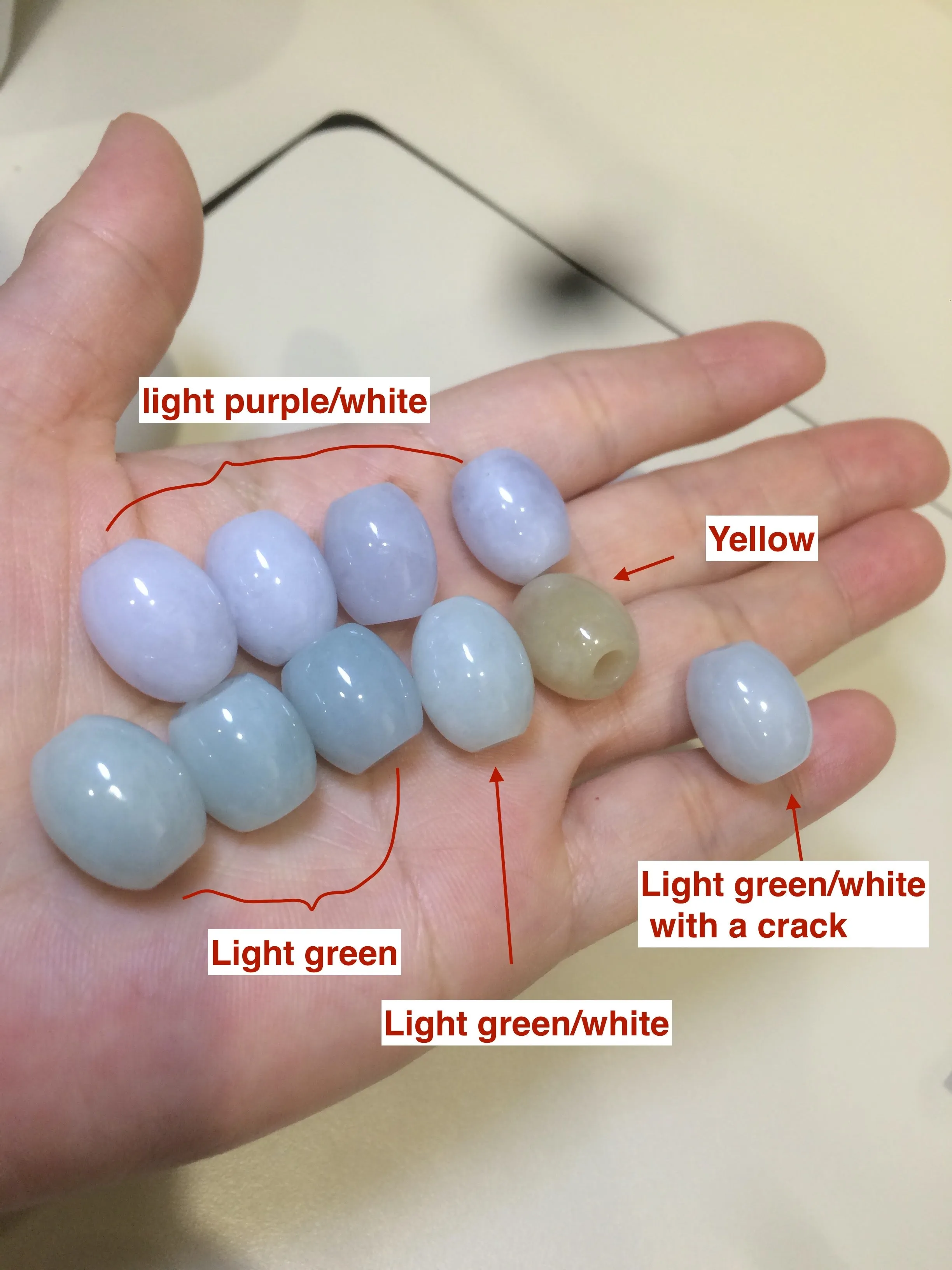 14.5x12.6 Type A 100% Natural  light green Jadeite Jade LuluTong (Every road is smooth) pendant Q