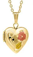 14K Gold Filled Children's Heart Locket