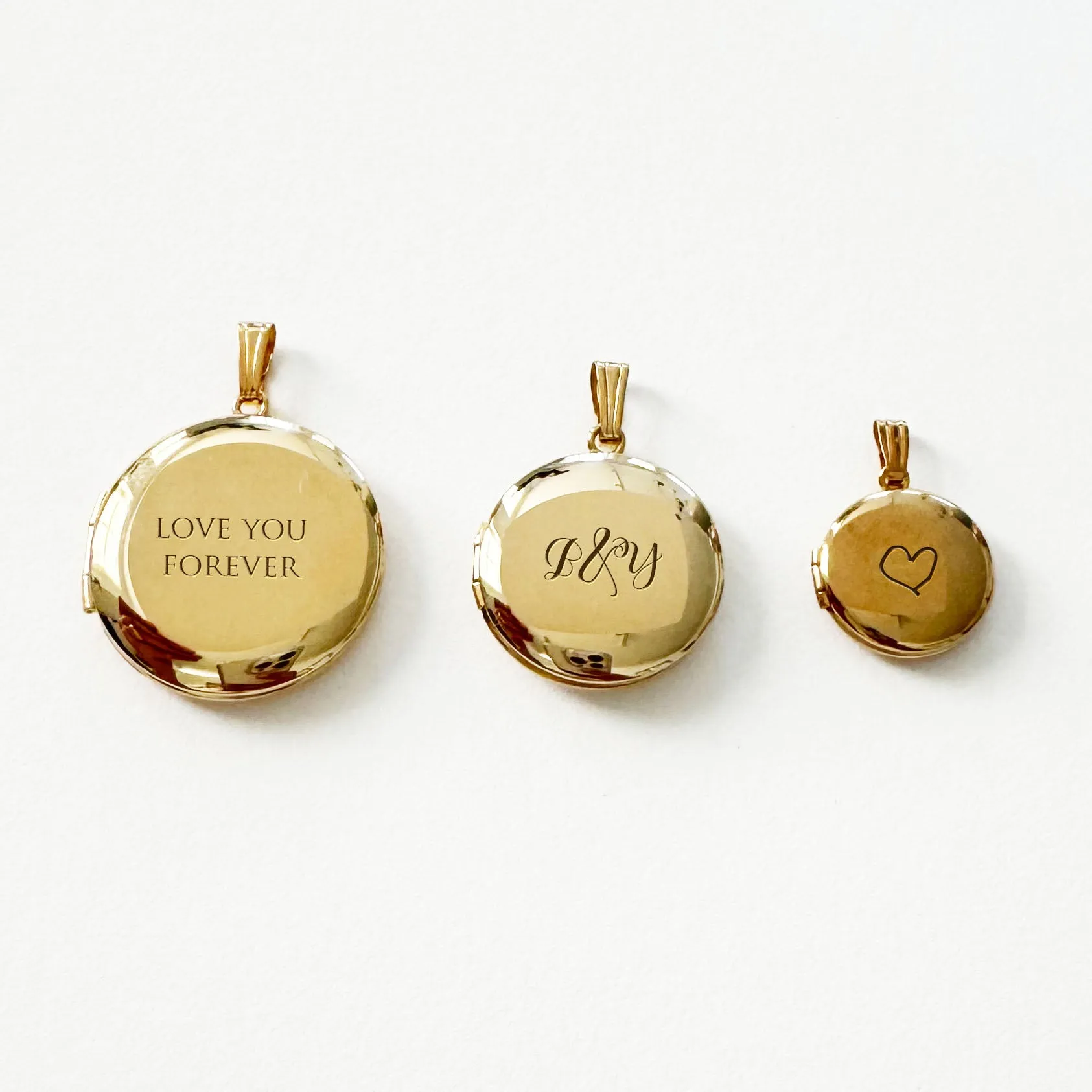 14K Gold Filled The Petite Silhouette Locket