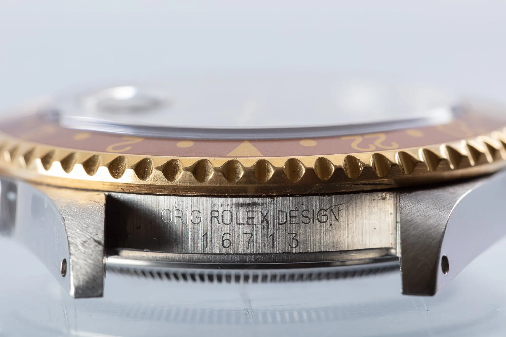 1991 Rolex 18k/St GMT-Master II 16713