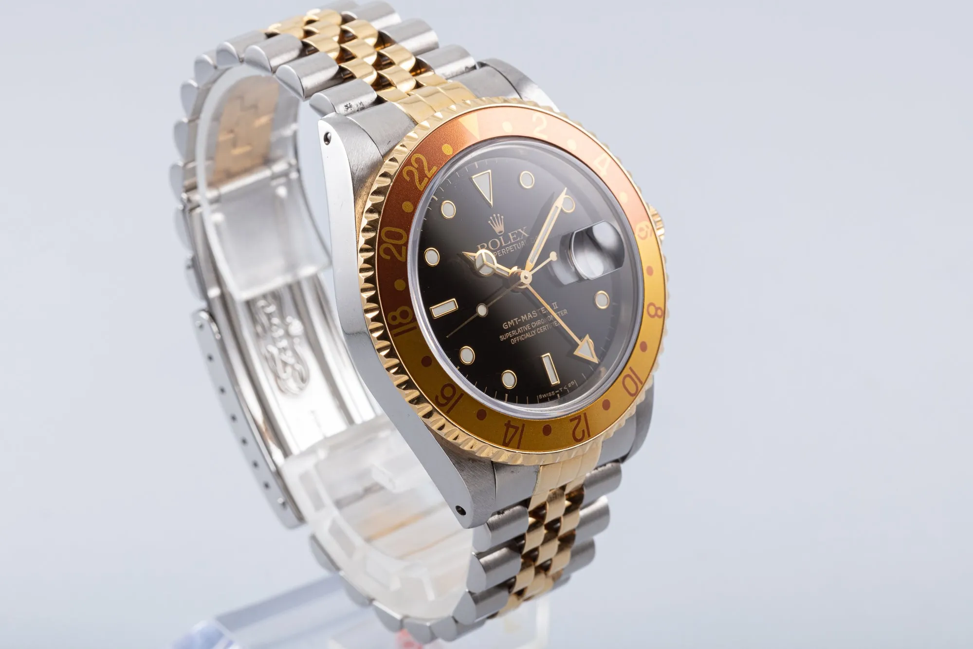 1991 Rolex 18k/St GMT-Master II 16713