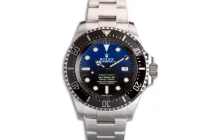 2021 Rolex James Cameron Deep-Sea Sea-Dweller 126660 43mm with Box & Card