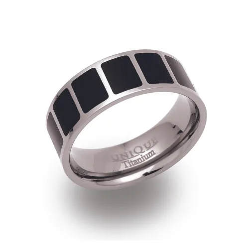 7mm Titanium Black Lacquer Band