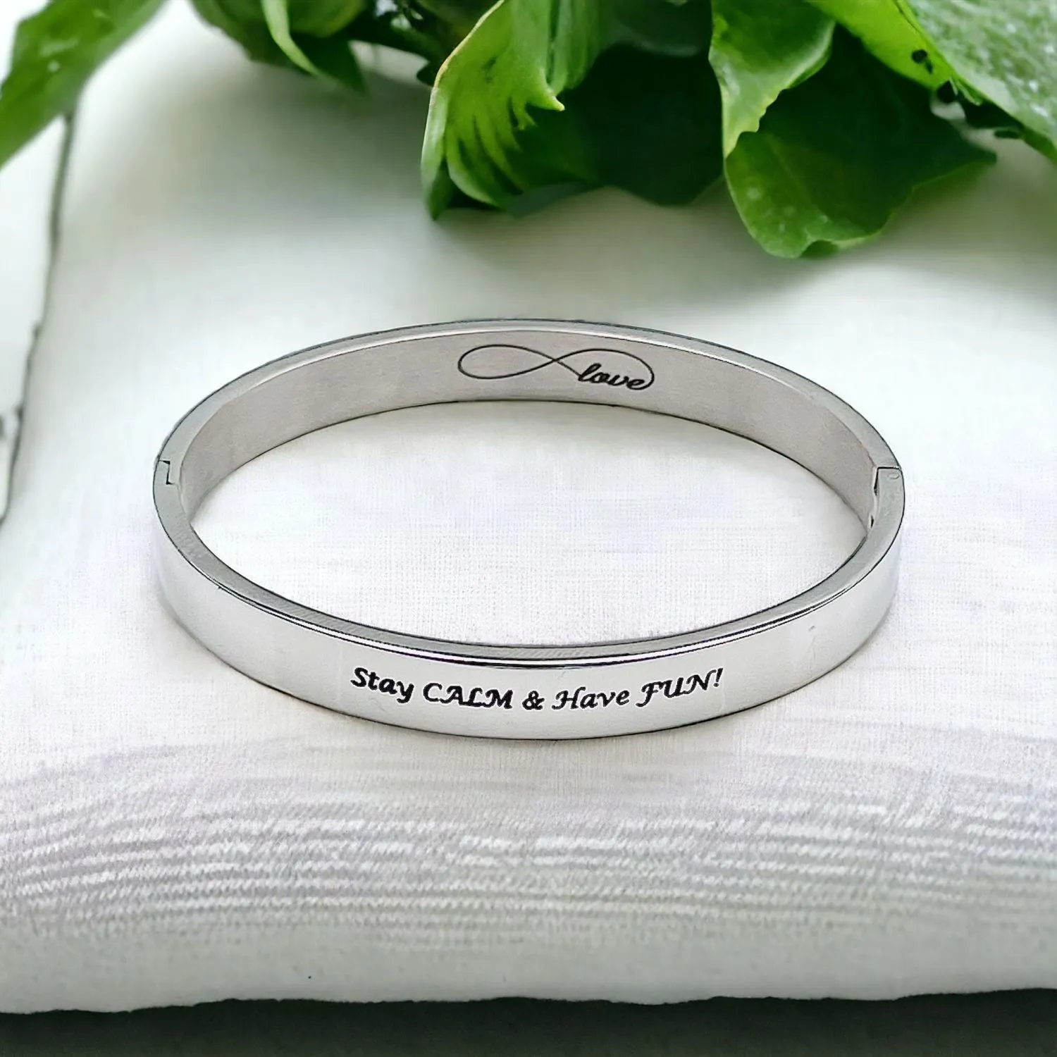 8mm Customized Personalised Laser Engraved Stainless Steel Gold Openable Bangle Cuff Kada For Men