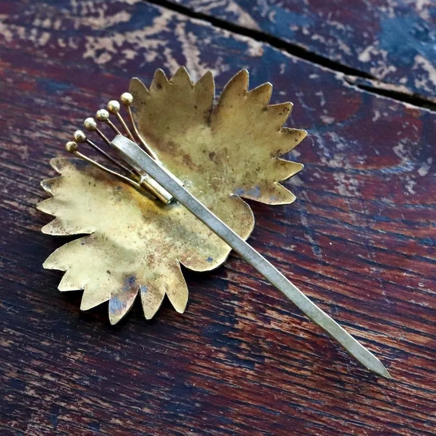 Antique Tian-Tsui (點翠) Hair Pin - Medium