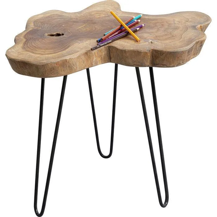 Aspen Nature Teak Wood Side Table