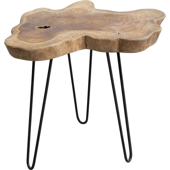 Aspen Nature Teak Wood Side Table