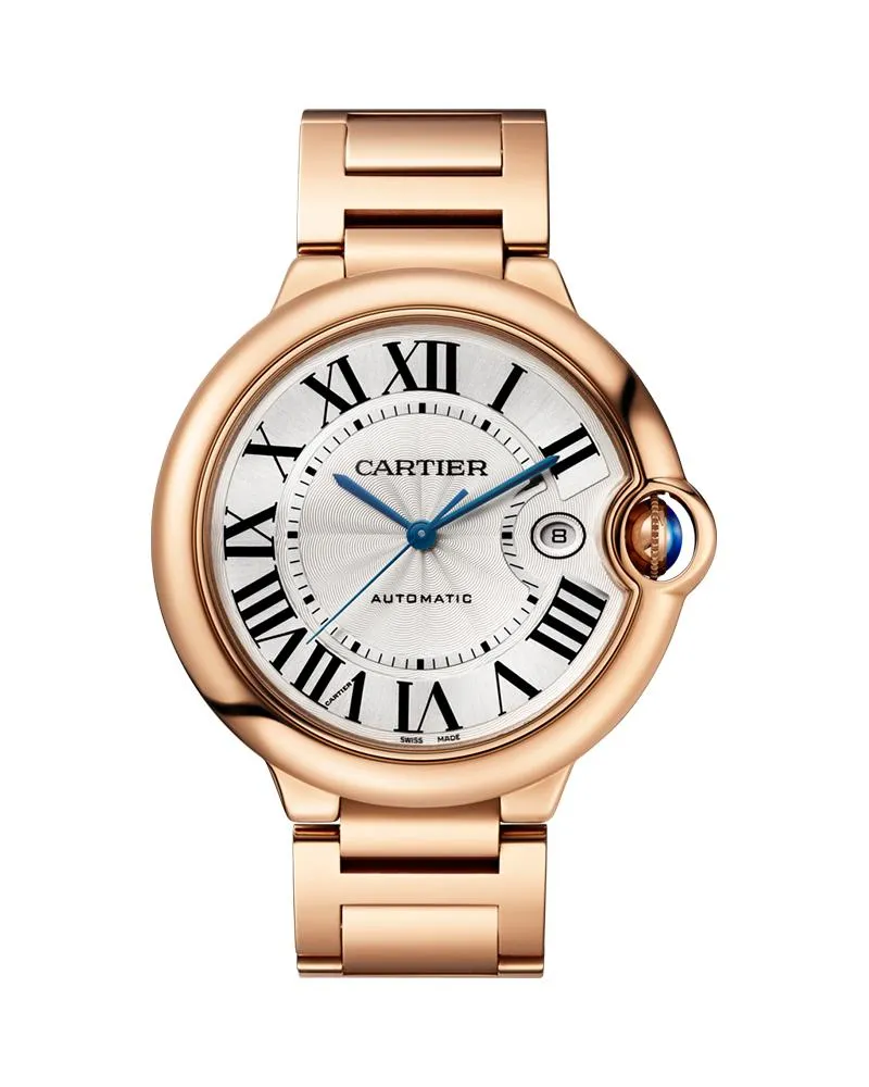 BALLON BLEU DE CARTIER, 42 MM, ROSE GOLD, SAPPHIRE