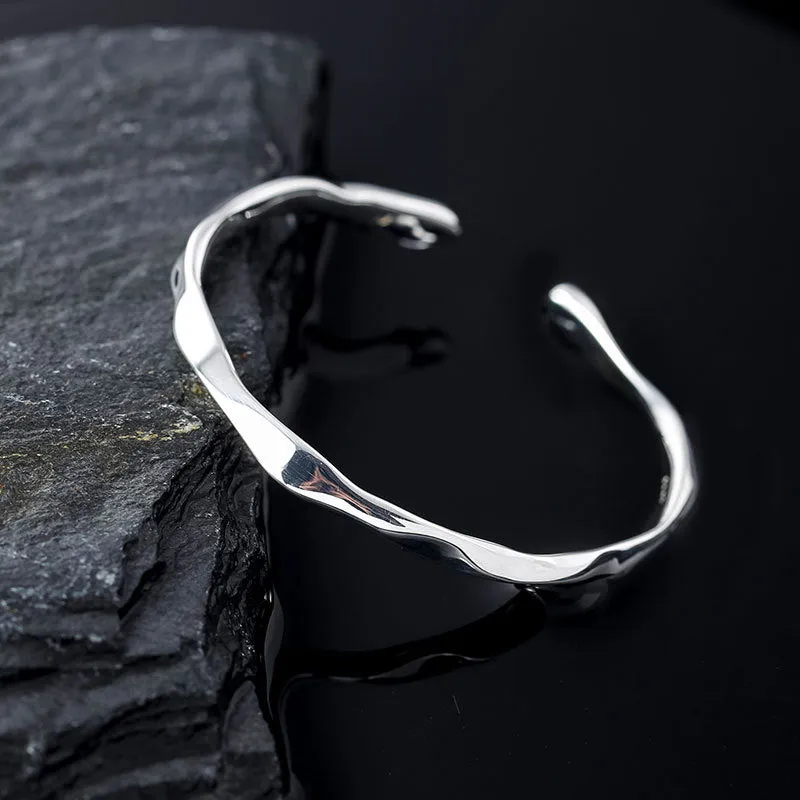 BEATEN CUFF BANGLE