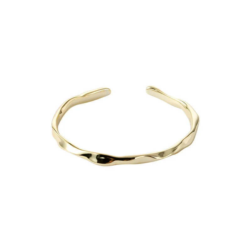 BEATEN CUFF BANGLE