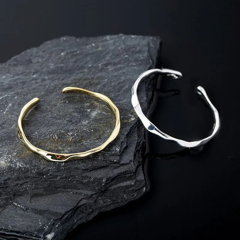 BEATEN CUFF BANGLE