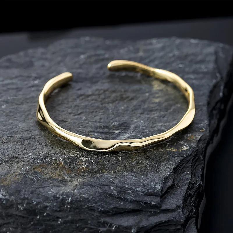 BEATEN CUFF BANGLE