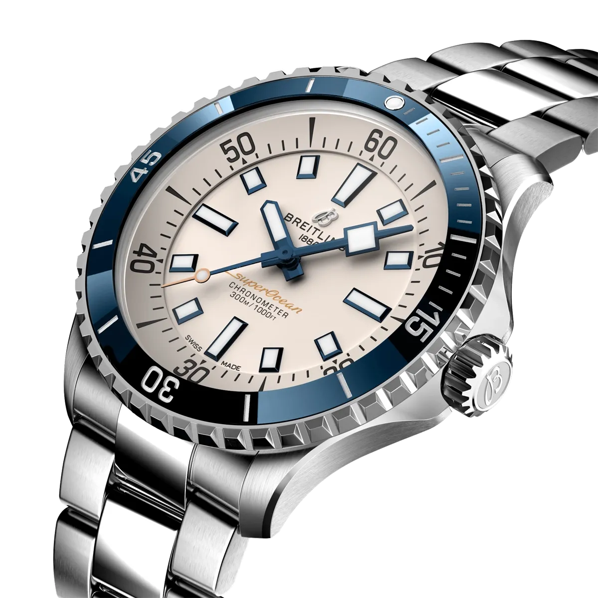 Breitling Superocean Automatic 42 - Silver Dial