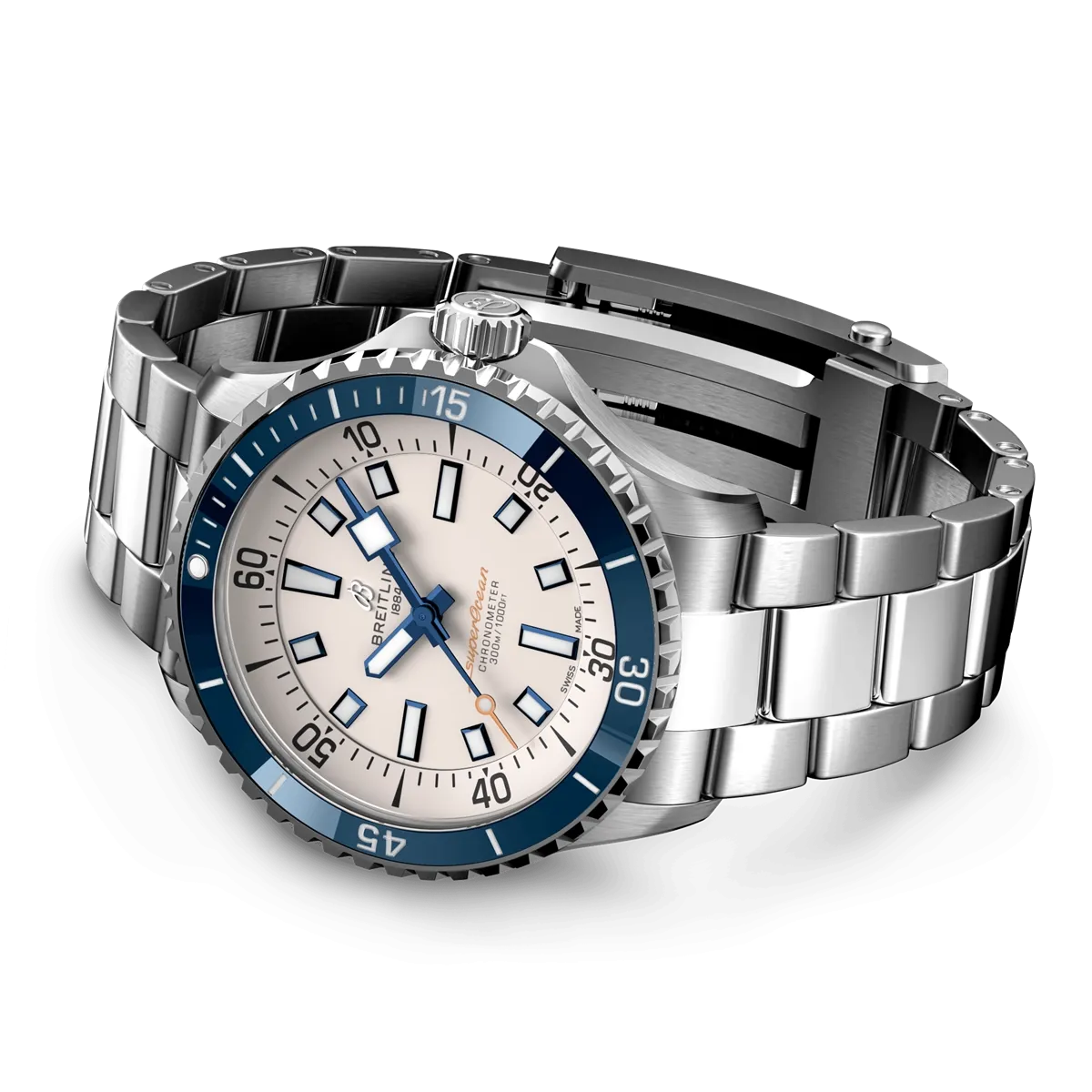 Breitling Superocean Automatic 42 - Silver Dial