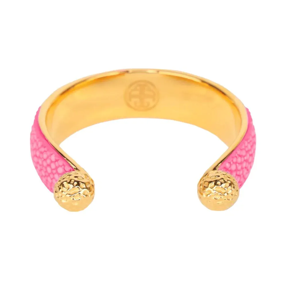 BuDhaGirl Pink Jolene Stingray Cuff