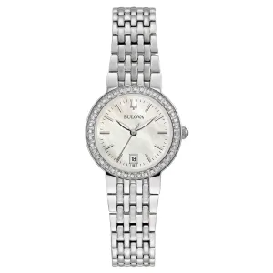 Bulova Women's Quadra 34mm Quartz Watch 96R239