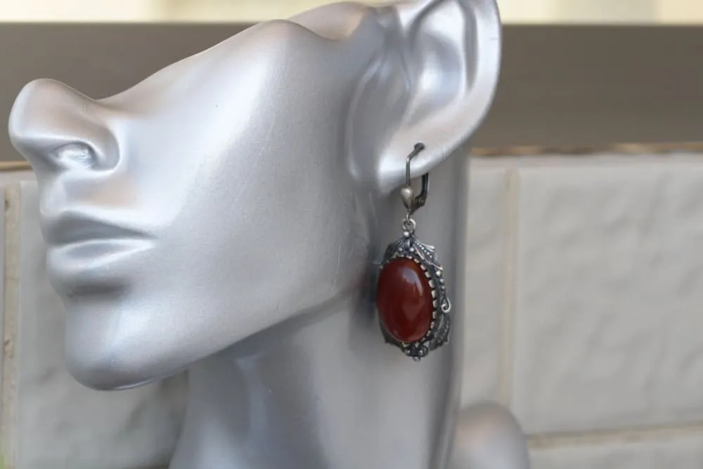 Carnelian Earrings