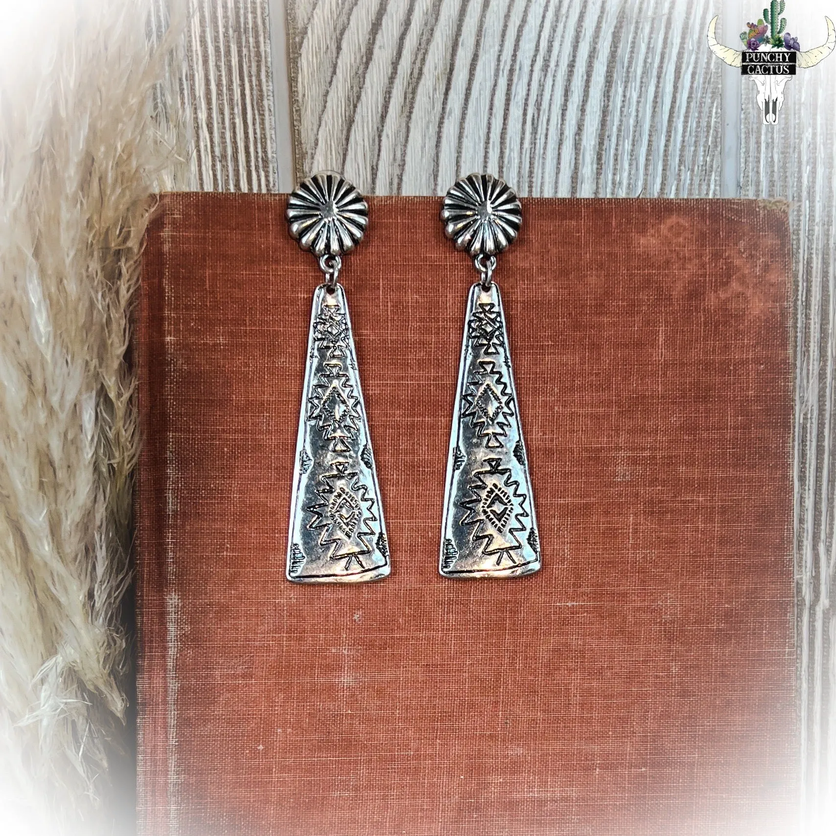 Claim It Earrings - Silver