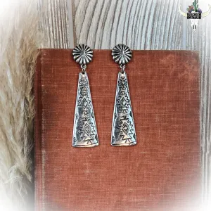 Claim It Earrings - Silver