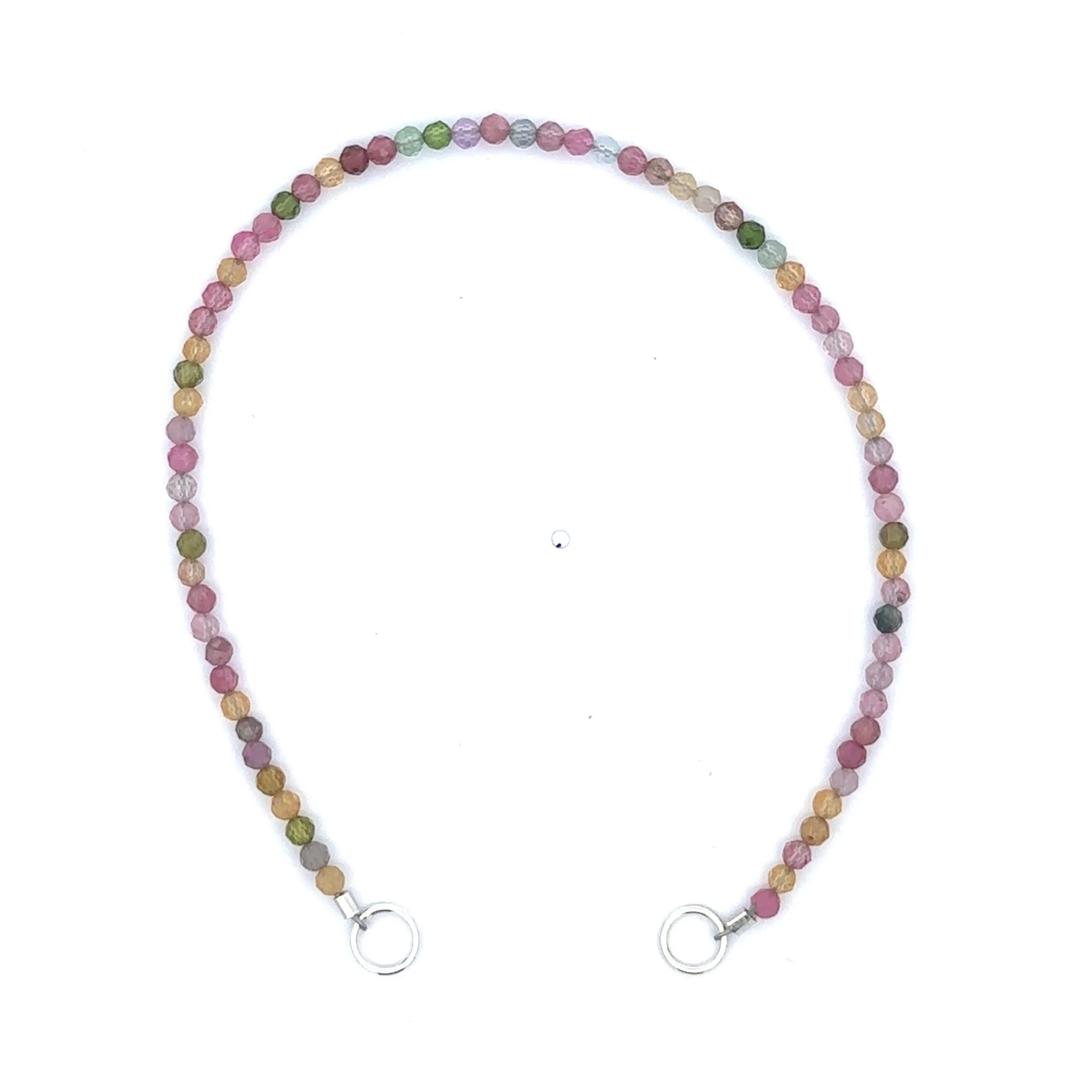 Claspless Tiny Gemstone Bracelet (Multicolor)