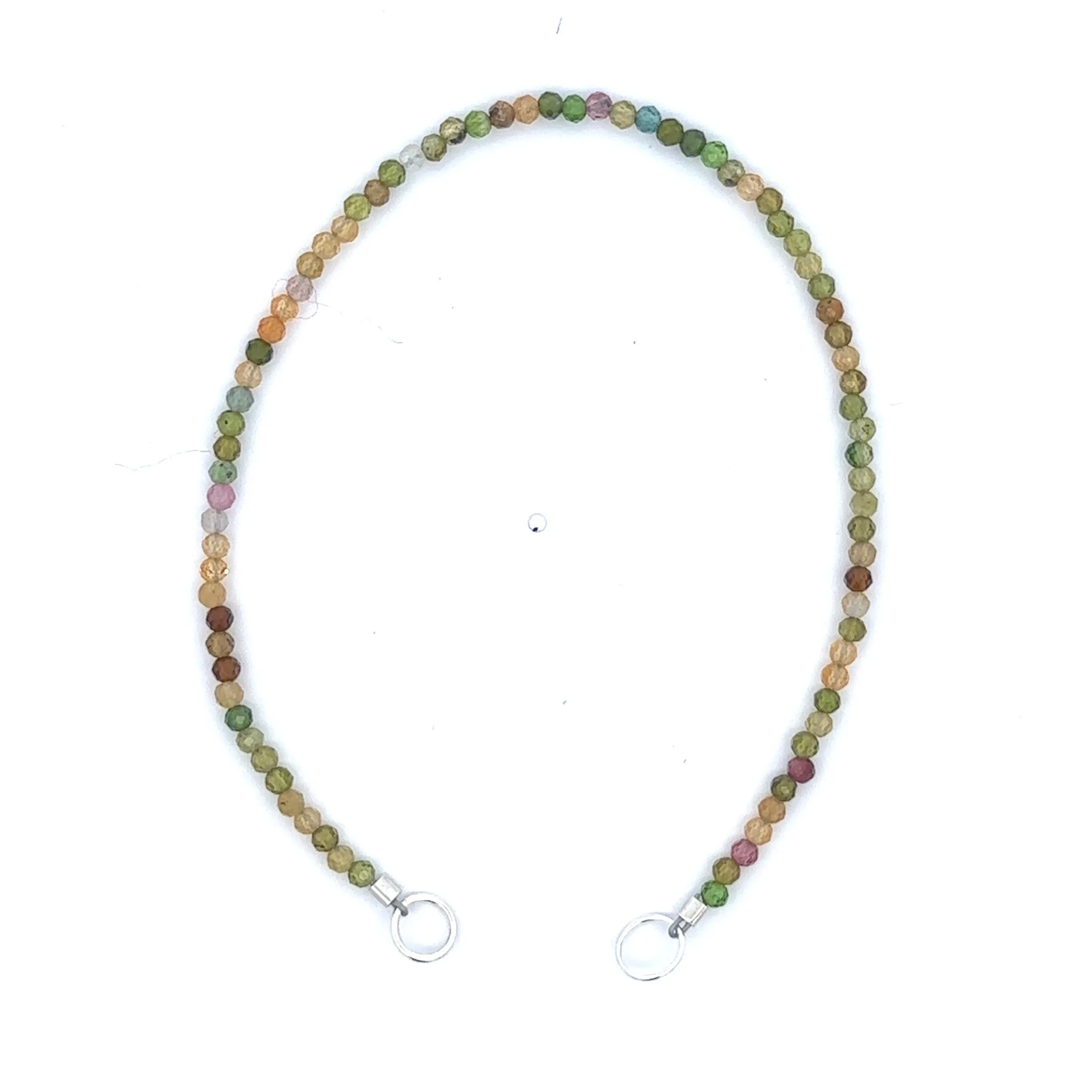 Claspless Tiny Gemstone Bracelet (Multicolor)