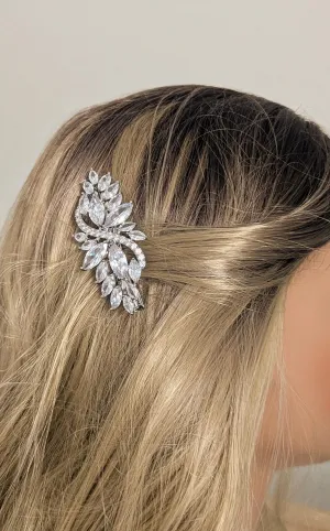 Crystal Floral Hair Pin, Jenna