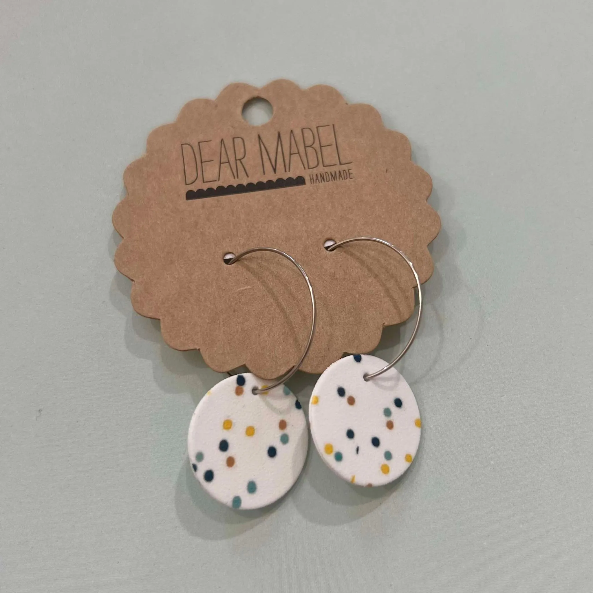 Dear Mabel Handmade - Confetti Earrings*