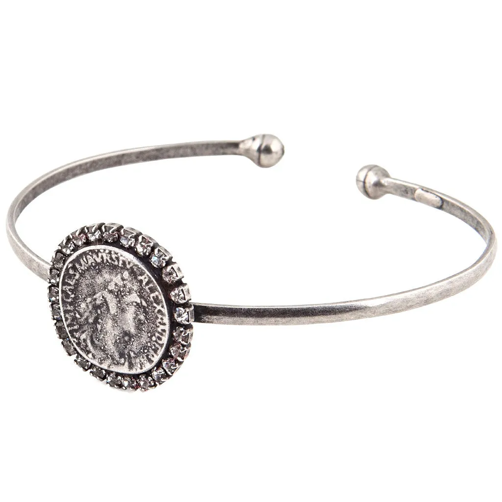 Diamante Ancient Roman Coin Cuff