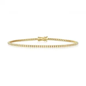 Diamond Jewellery 18ct Gold Bracelet BDQ181