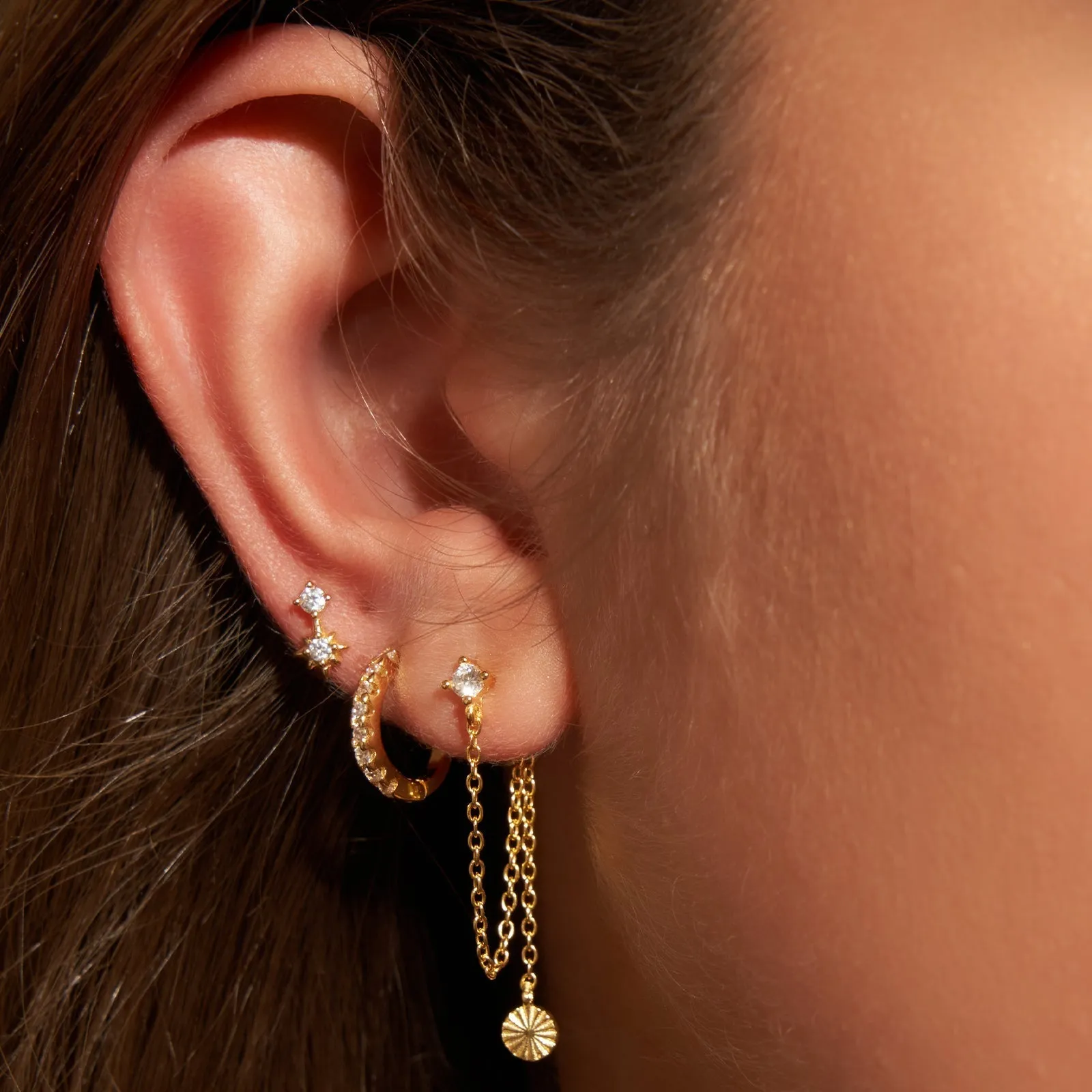 Dionne Gold Earrings