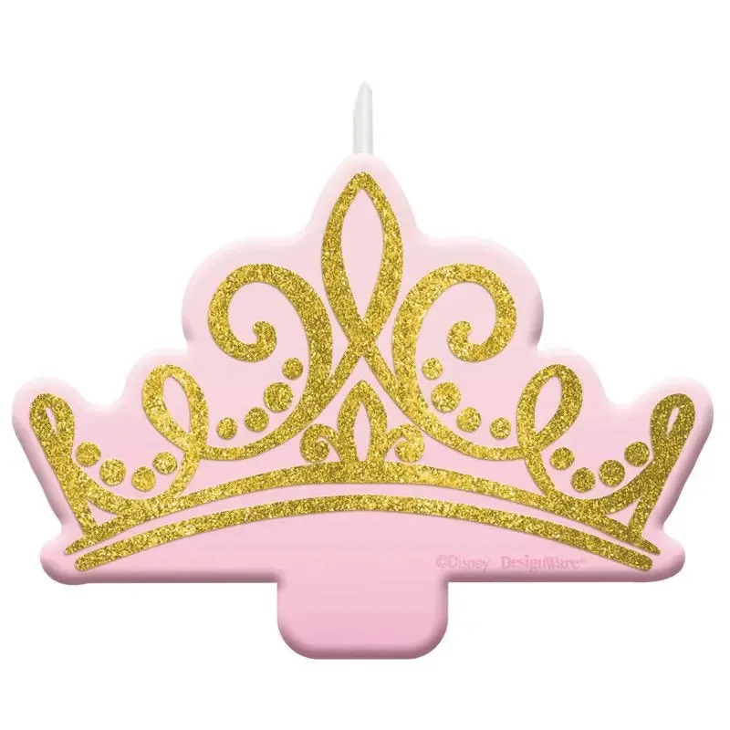 Disney Princess Once Upon A Time Crown Candle