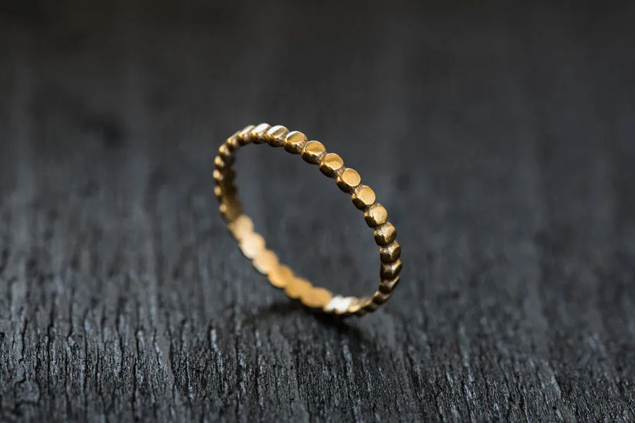 Dotty Wedding Band