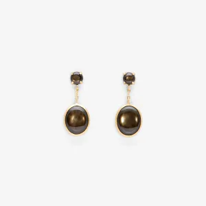 E8601SSBK | Star Sapphire Glacé Earring