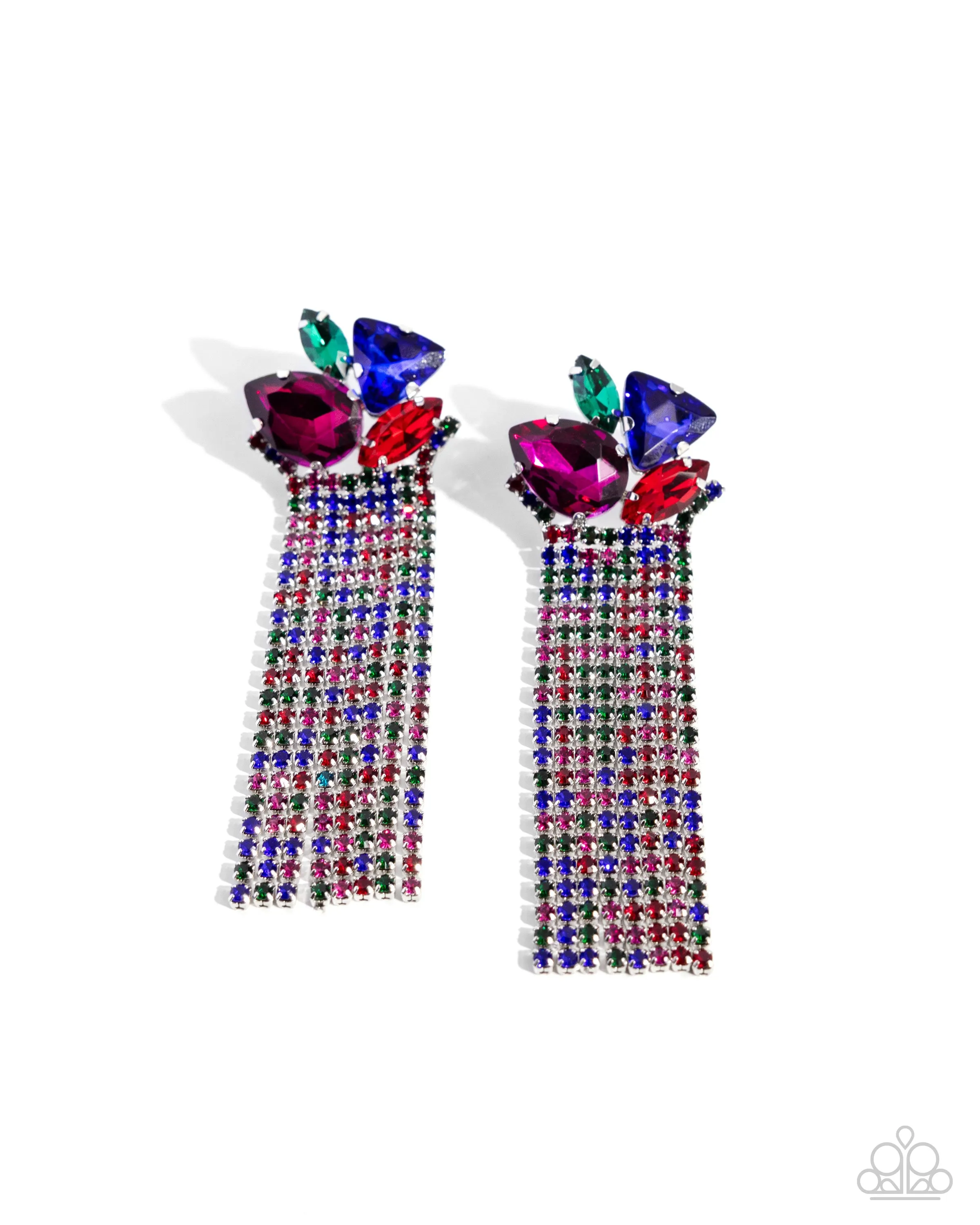 Earrings Blinding Blend - Multi E2448