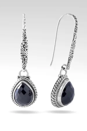 Enchanted Promise Earrings™ in Black Spinel