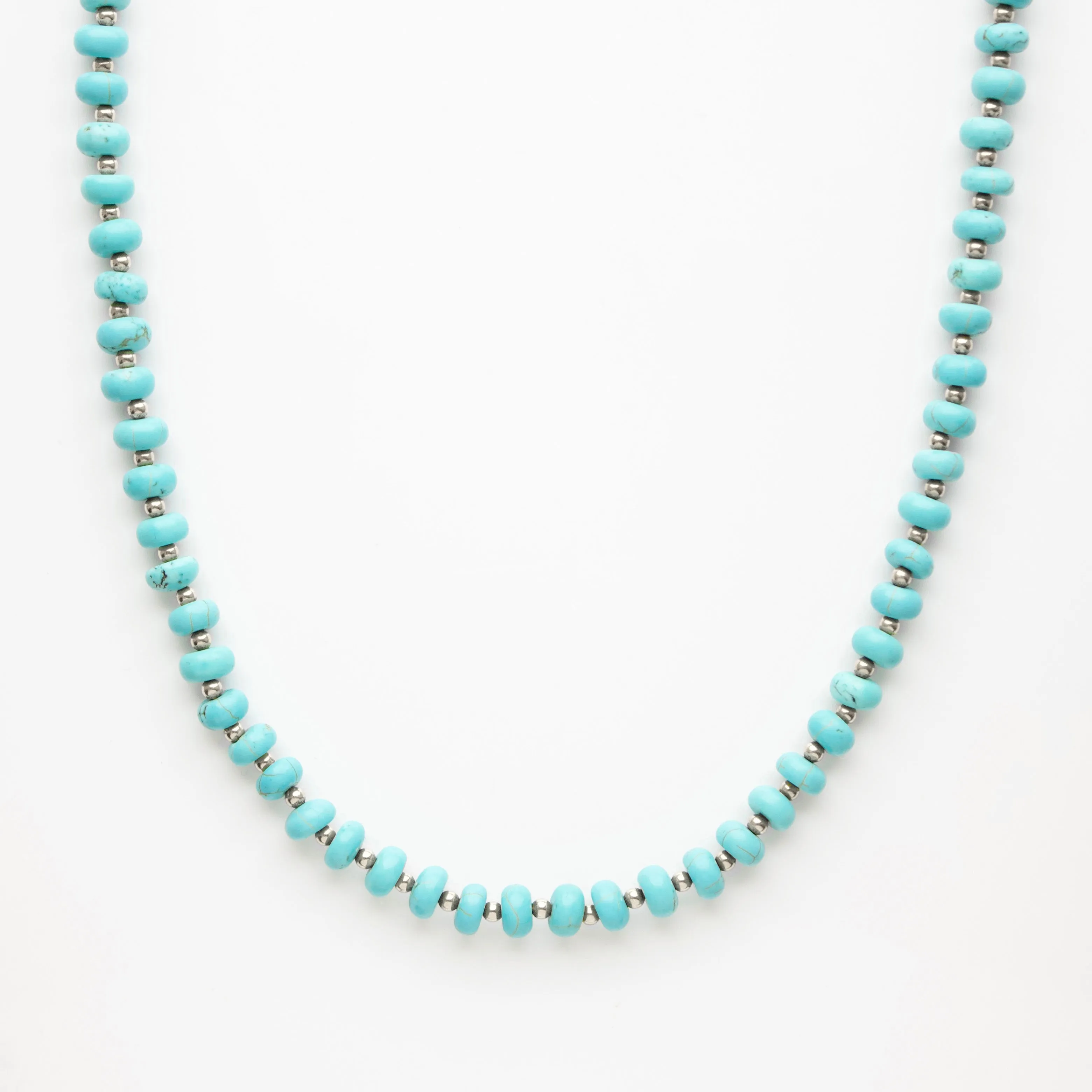 Firoza Jade Beaded Necklace