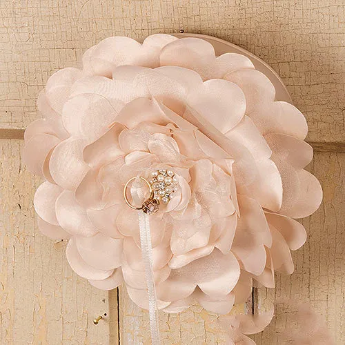 Floral Wedding Ring Bearer Pillow