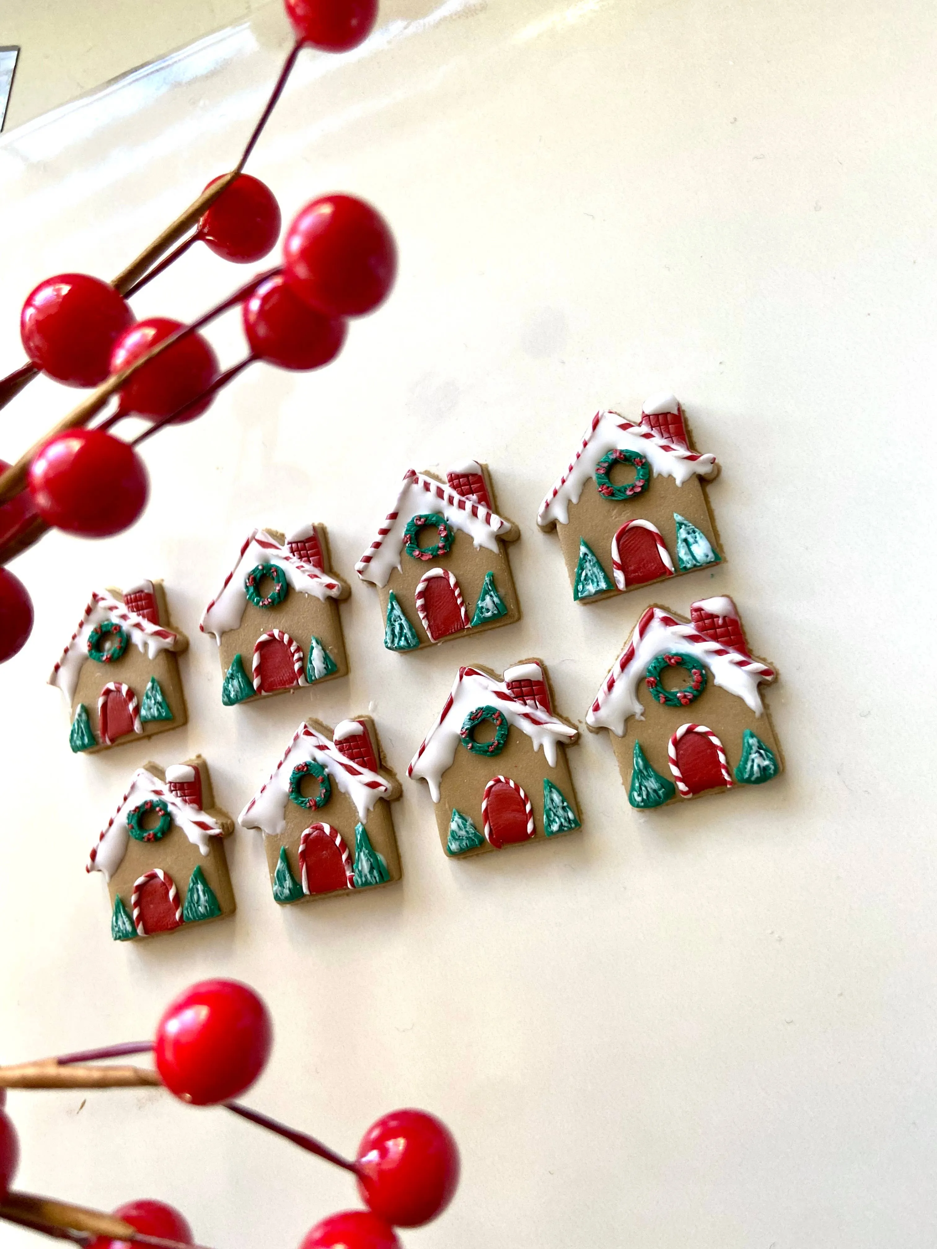 Gingerbread House Dangle Earrings