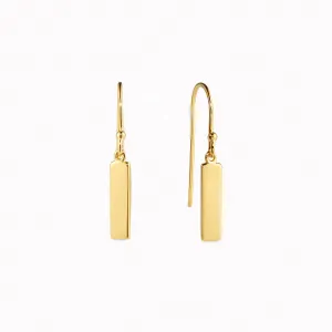 Gold Dangle Earrings - Dina