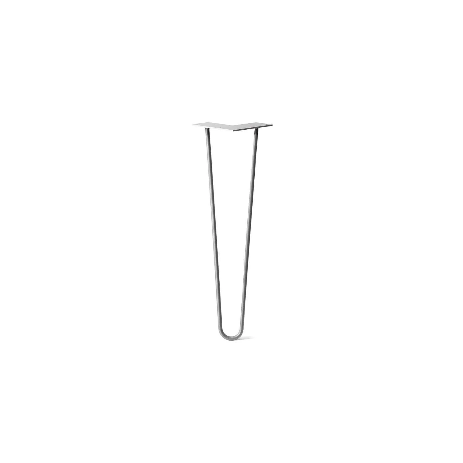 Hairpin Leg (Sold Separately), 2-Rod Design - Clear Coated Finish