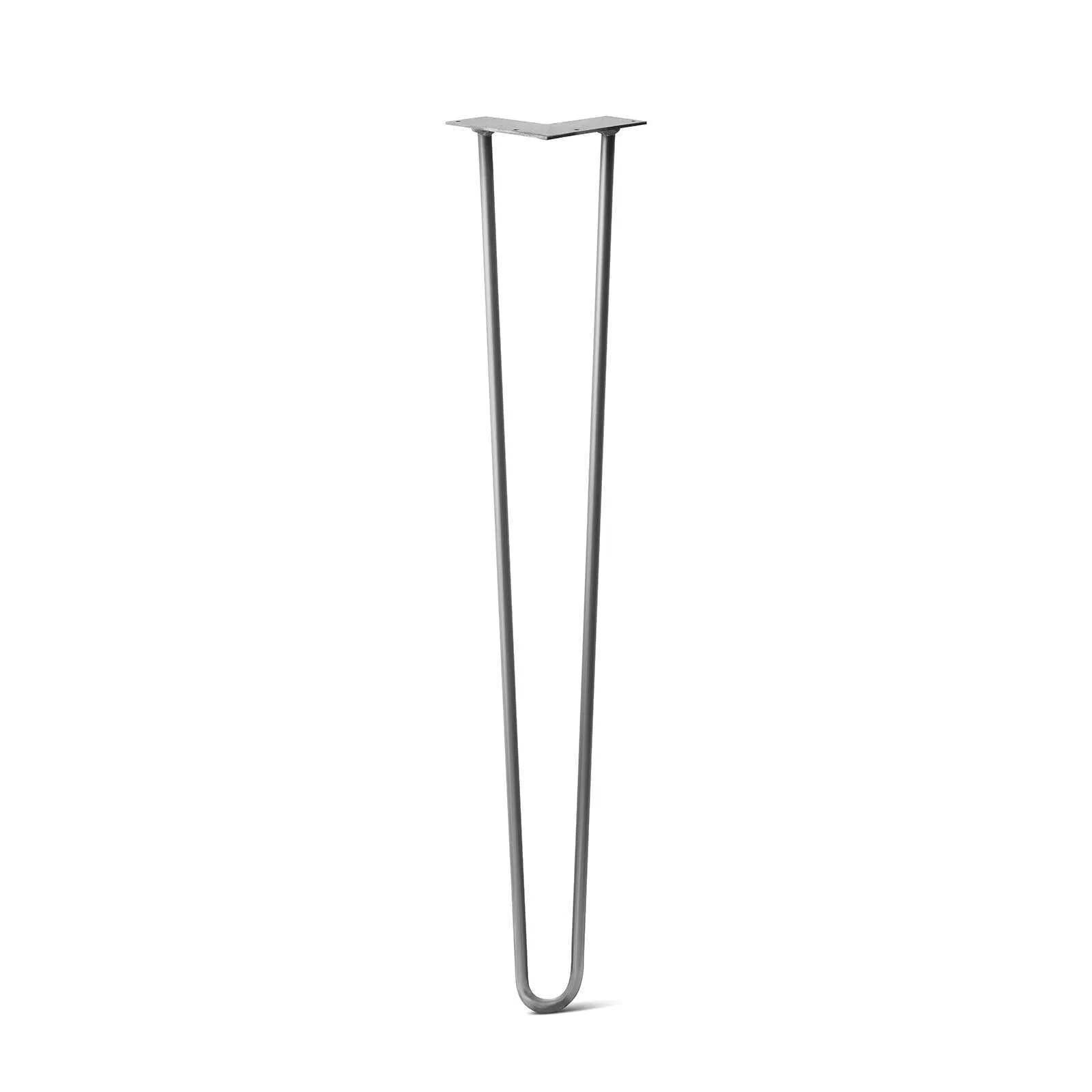 Hairpin Leg (Sold Separately), 2-Rod Design - Clear Coated Finish