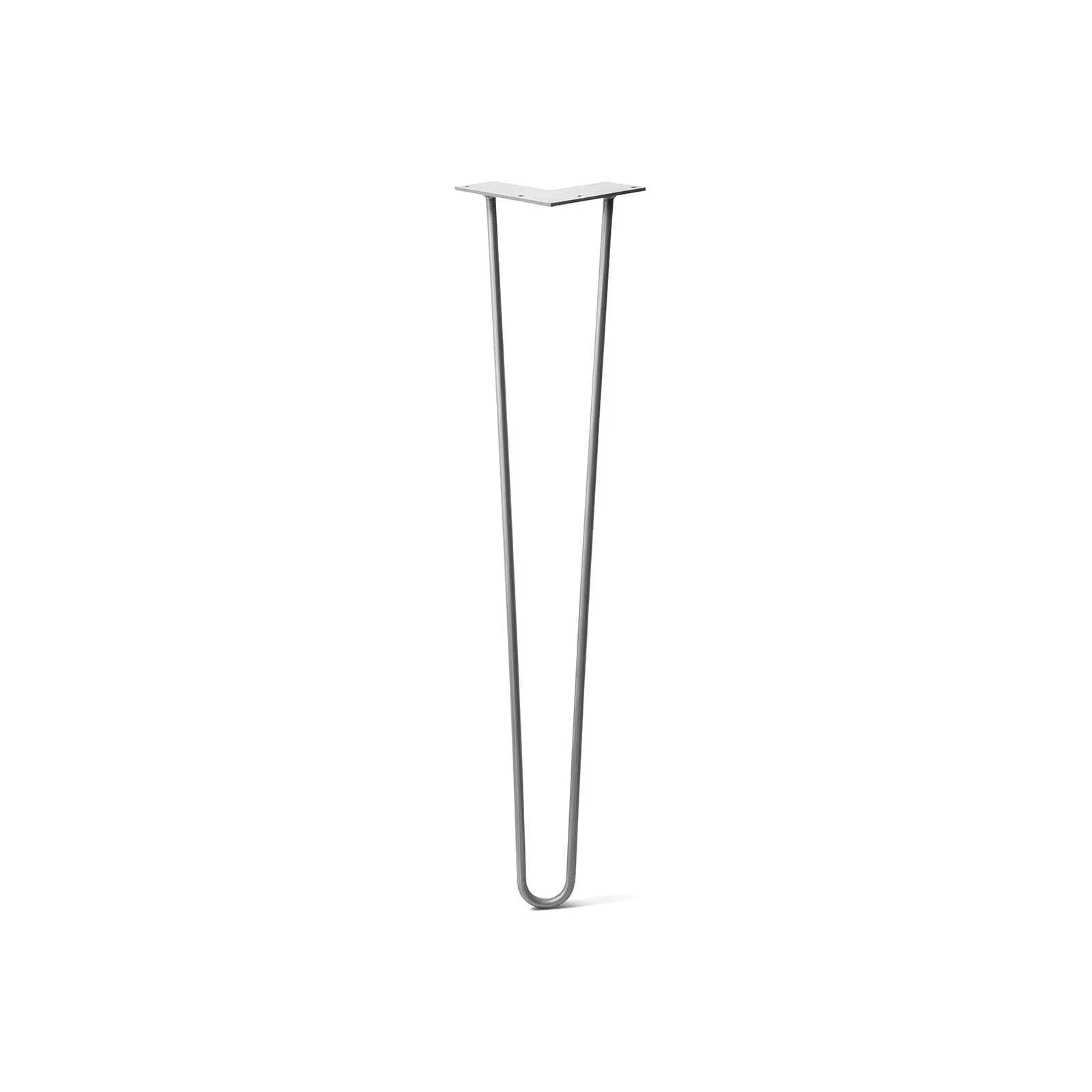 Hairpin Leg (Sold Separately), 2-Rod Design - Clear Coated Finish