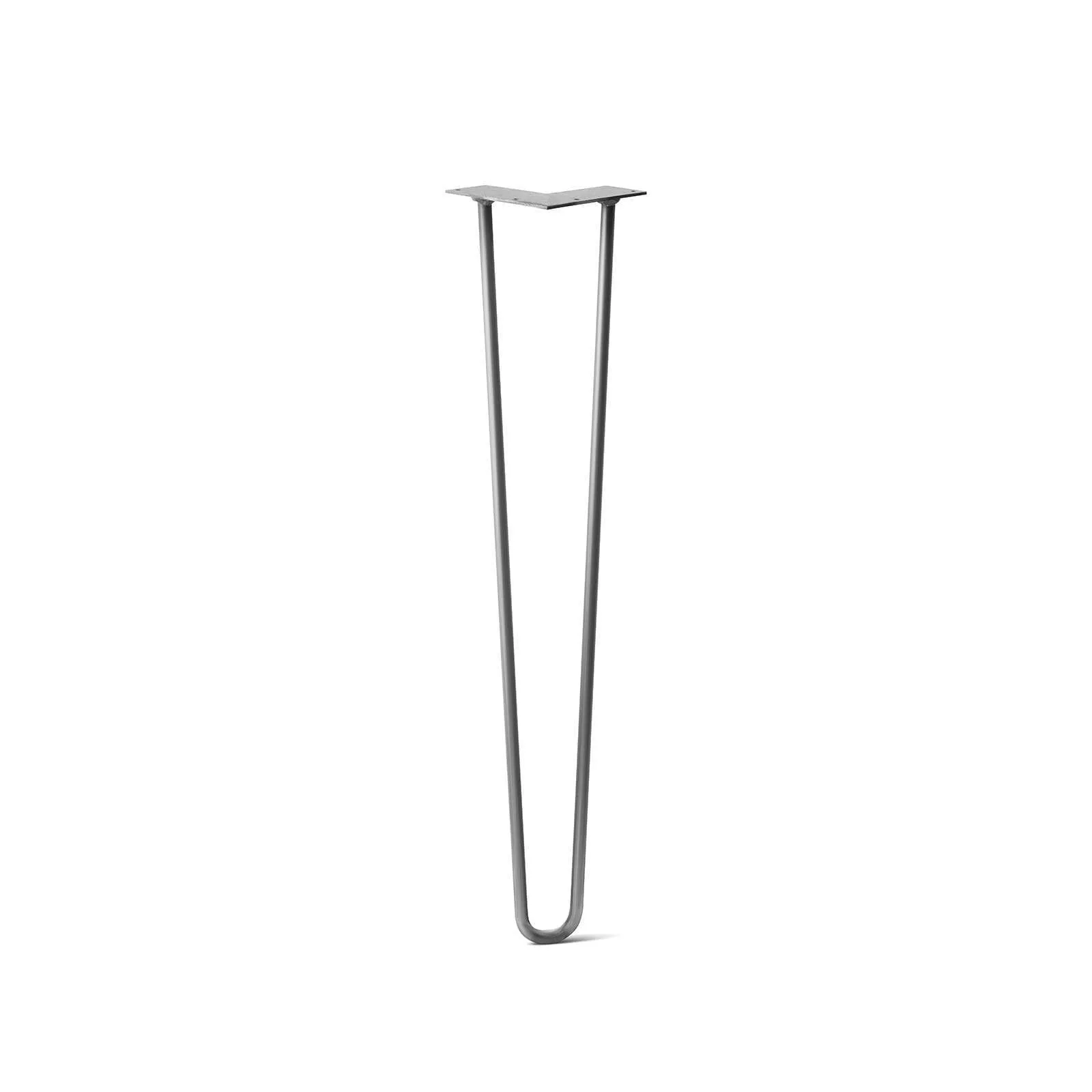 Hairpin Leg (Sold Separately), 2-Rod Design - Clear Coated Finish