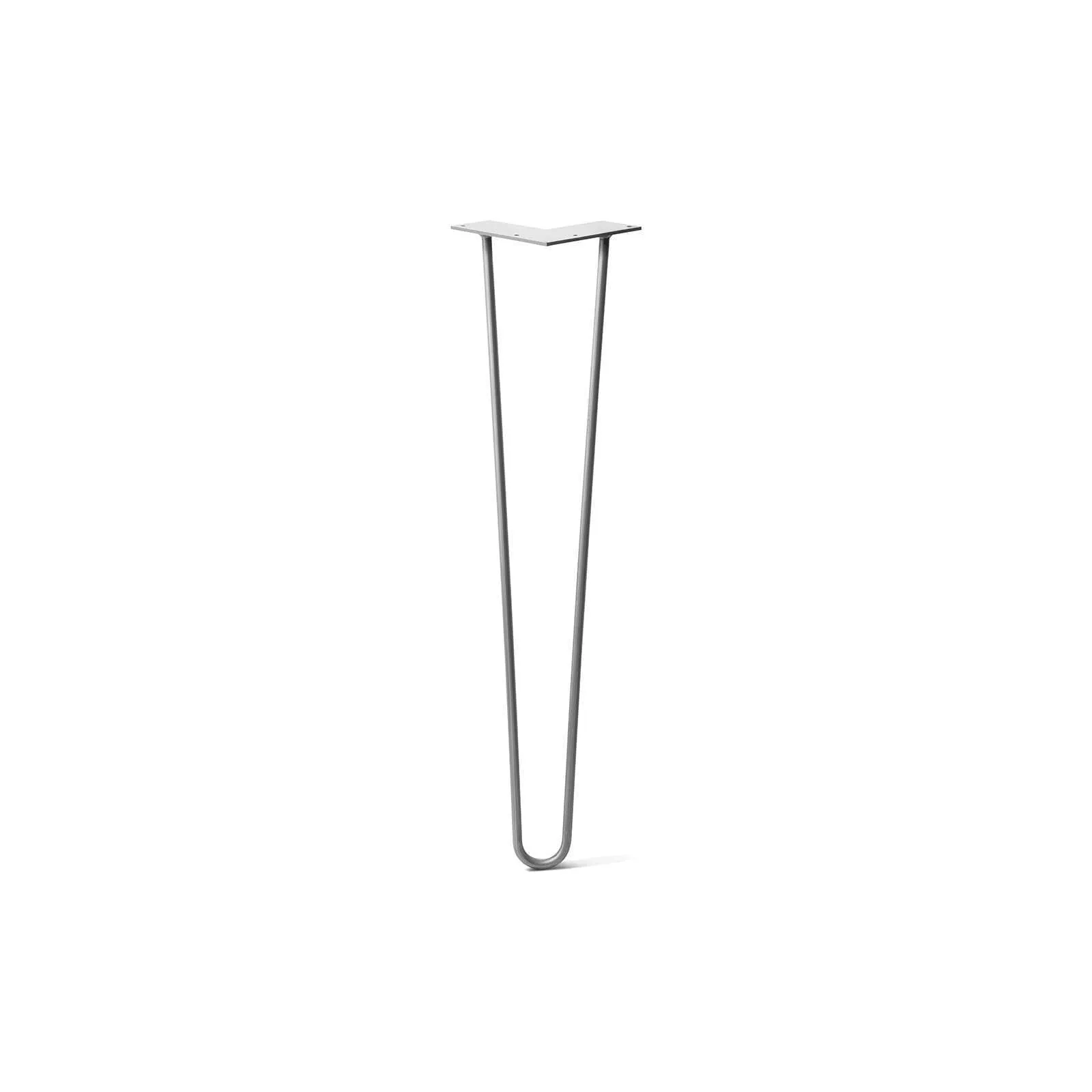 Hairpin Leg (Sold Separately), 2-Rod Design - Clear Coated Finish