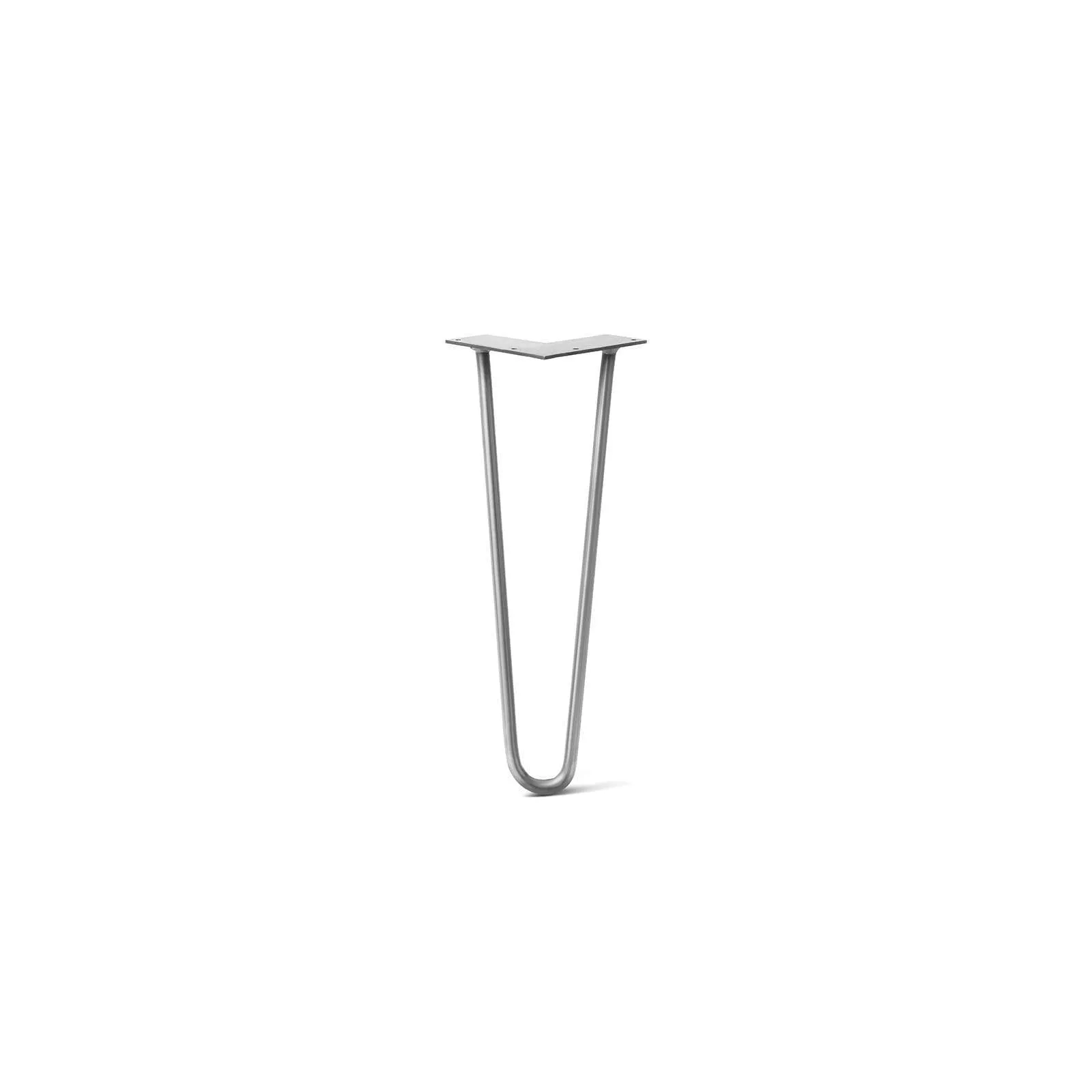 Hairpin Leg (Sold Separately), 2-Rod Design - Clear Coated Finish