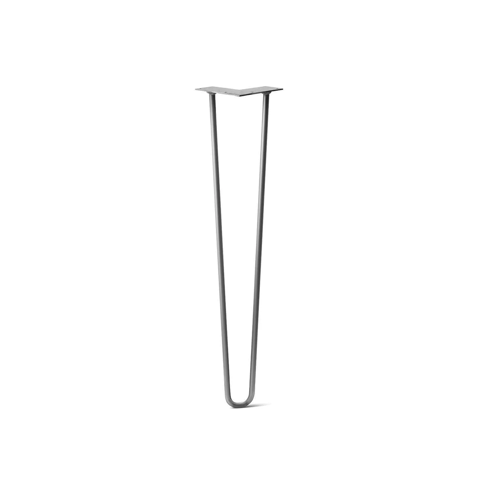 Hairpin Leg (Sold Separately), 2-Rod Design - Clear Coated Finish