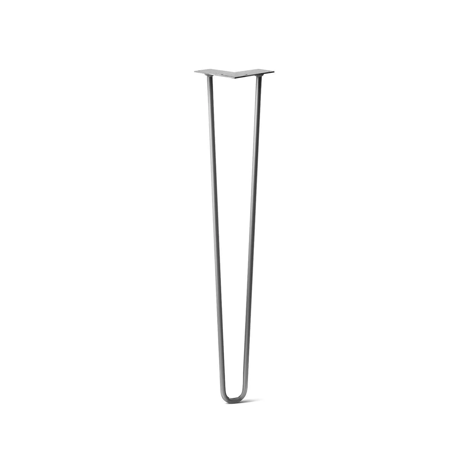 Hairpin Leg (Sold Separately), 2-Rod Design - Clear Coated Finish