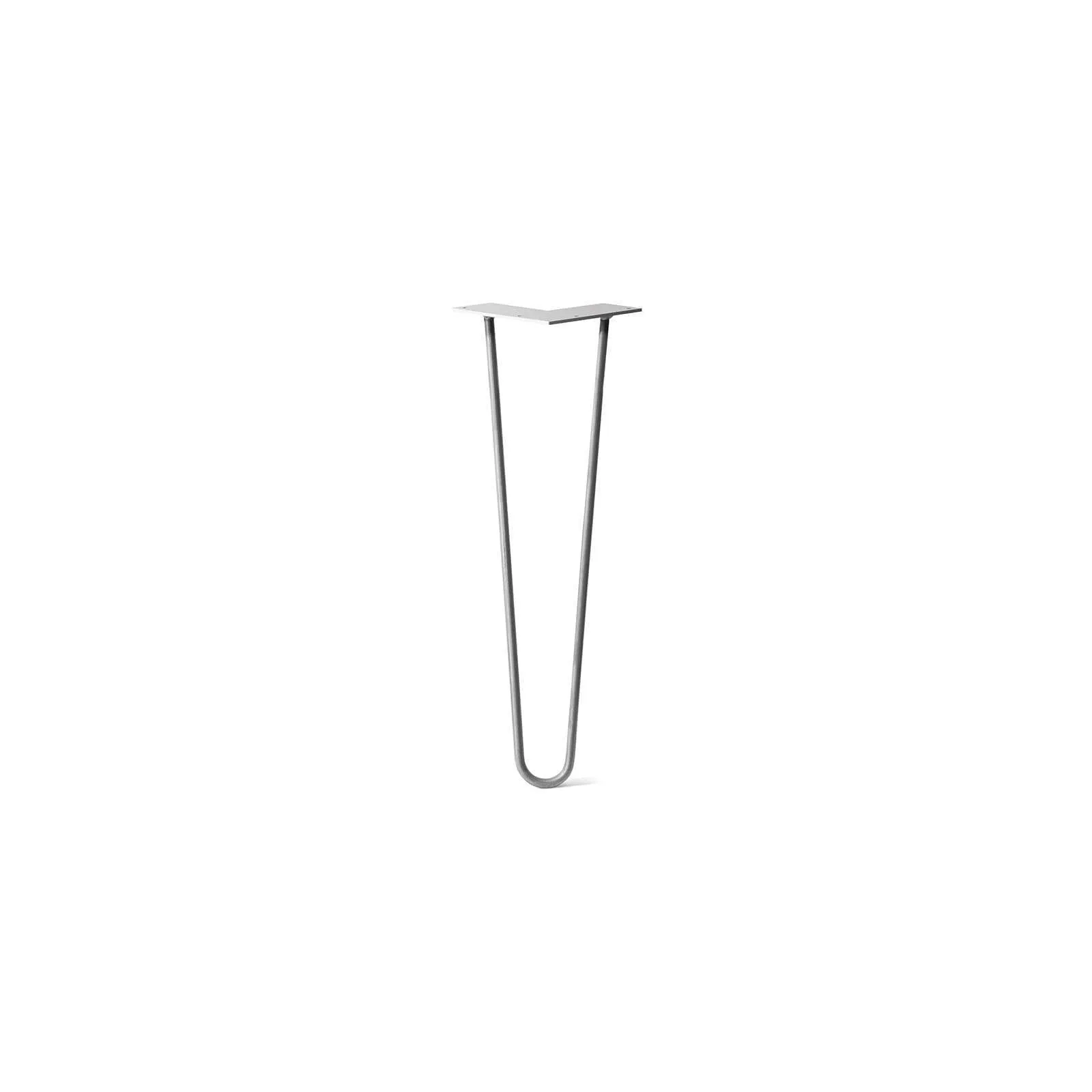 Hairpin Leg (Sold Separately), 2-Rod Design - Clear Coated Finish