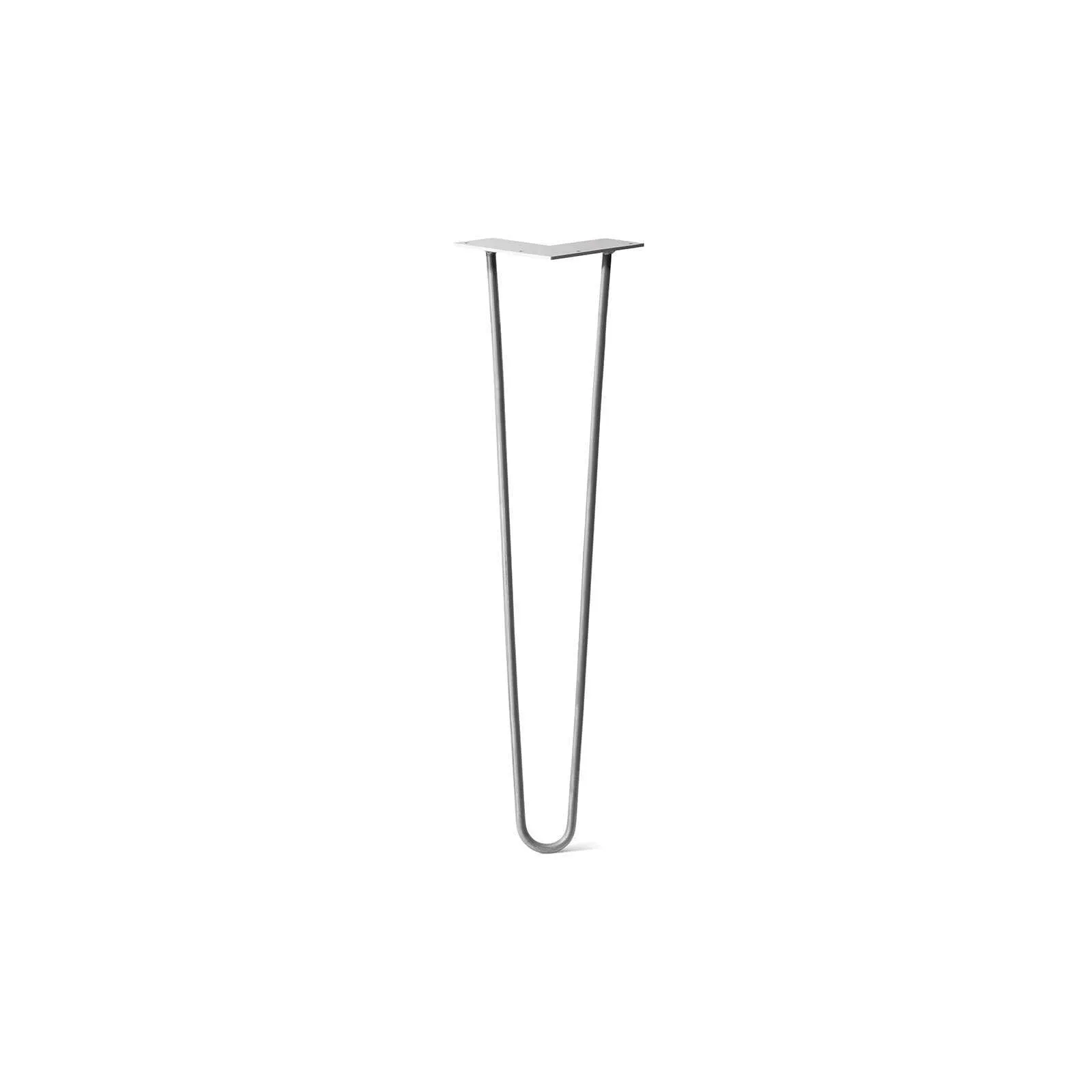 Hairpin Leg (Sold Separately), 2-Rod Design - Clear Coated Finish