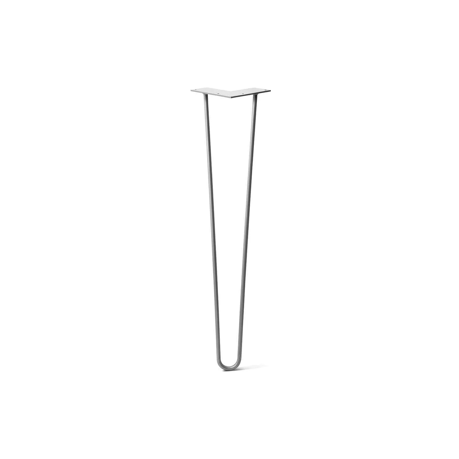 Hairpin Leg (Sold Separately), 2-Rod Design - Clear Coated Finish